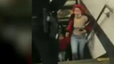 Çocuğunun gözü önünde...