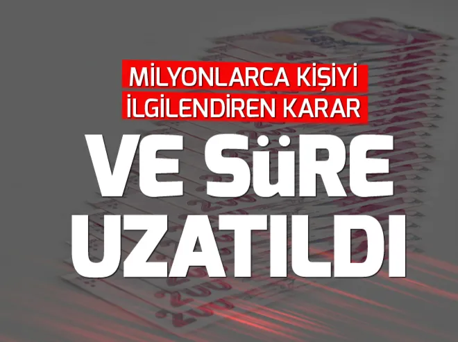 Borç yapılandırmada süre uzatıldı (Borç yapılandırmada sonra tarih ne zaman?)