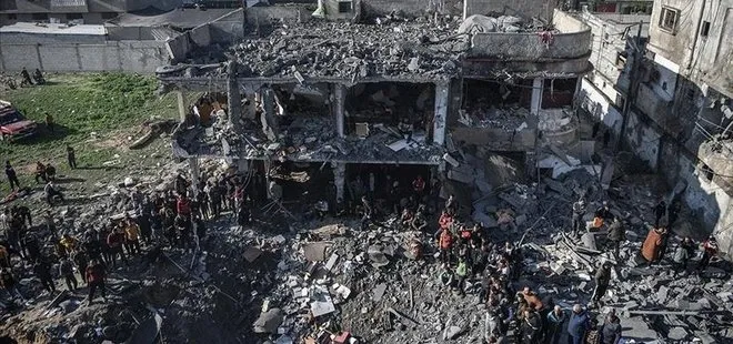 Katil İsrail ordusunun Gazze Şeridi’nin çeşitli bölgelerine saldırılarında çok sayıda Filistinli öldü