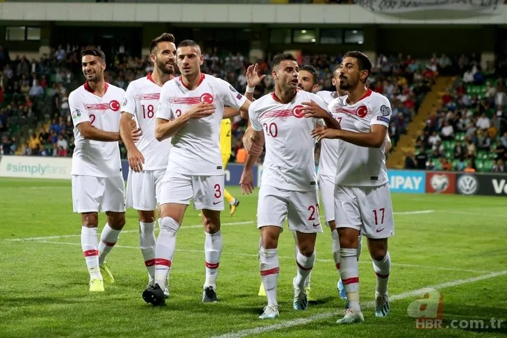 Türkiye, Moldova deplasmanında dört golle galip!