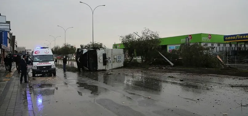 Adana'da TOMA devrildi! Yaralılar var