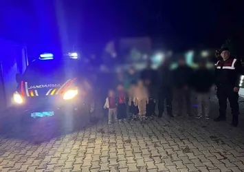 Didim'de 13 düzensiz göçmen yakalandı