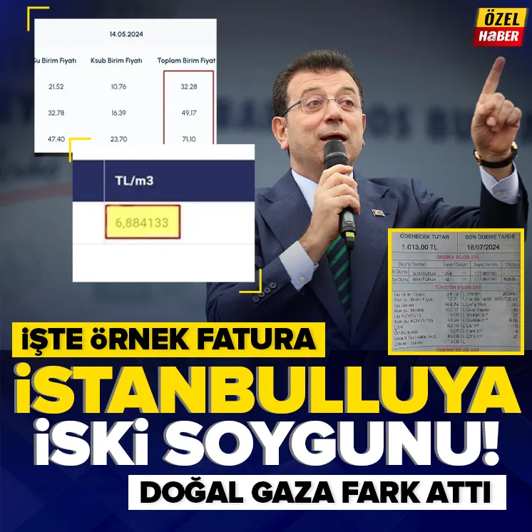 İşte İSKİ soygununun kanıtı