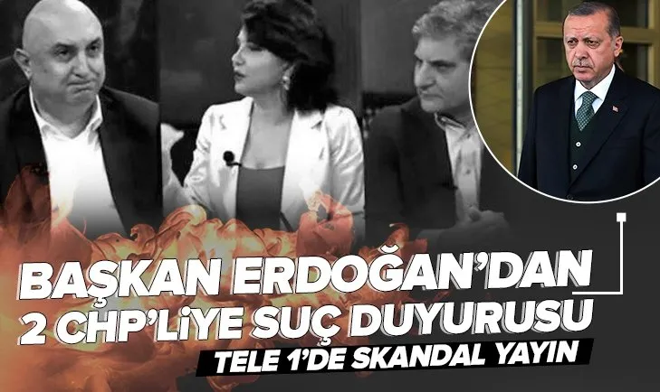 Başkan Erdoğan’dan Engin Özkoç ve Aykut Erdoğdu hakkında suç duyurusu