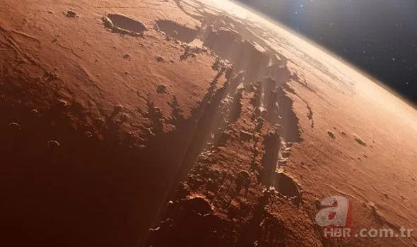 Mars’tan gelen fotoğraf kan dondurdu!