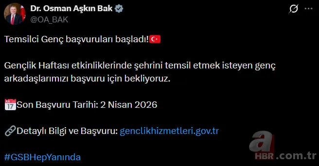 Hem gezecek hem temsil edecekler! Temsilci Genç Programı başvurusu başladı: Şartlar ve son tarih 2