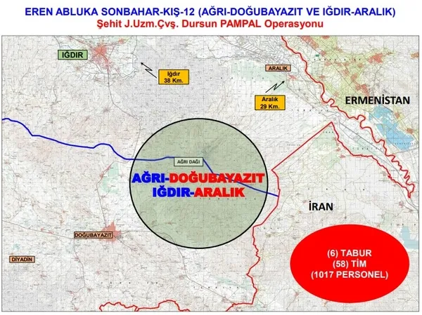 PKK Eren Abluka Sonbahar-Kış-12 Operasyonu başlatıldı!