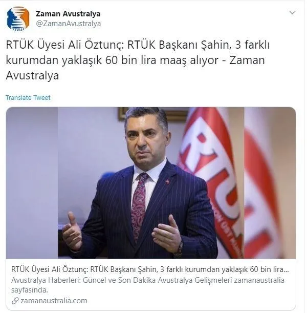 CHP ve FETÖ’nün iftiralarına RTÜK Başkanı Ebubekir Şahin’den sert yanıt