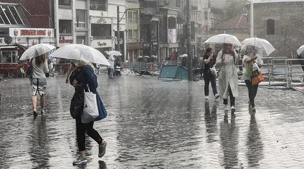 Meteoroloji'den İstanbul'a flaş uyarı! Sağanak yağmur geliyor! İstanbul için saat verildi - 7