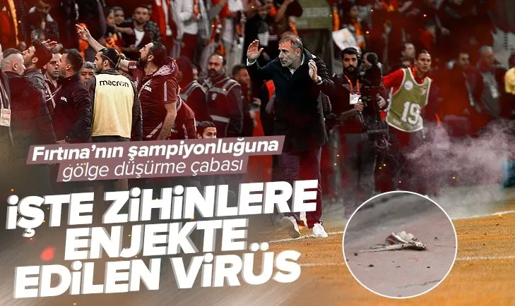 Trabzonspor’un şampiyonluğuna gölge düşürme çabası! Zihinlere enjekte edilen planlı virüs
