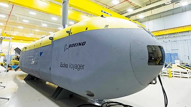 Boeing, insansız denizaltı aracı Echo Voyager’ı tanıttı
