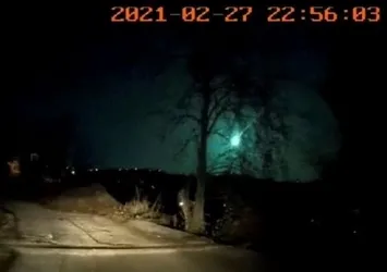 Meteor düştü! Trabzon ve Giresun’da görüntülendi