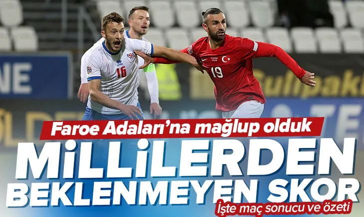 A Millilerden beklenmeyen skor