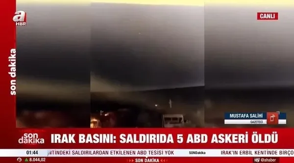 İran ordusu Irak’ta ABD’yi vurdu! Amerikan üslerine çok sayıda füze fırlatıldı! ABD’den ilk açıklama...