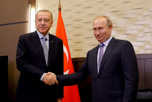 Rusya'dan açıklama: Erdoğan ve Putin 2,5 saat baş başa görüştü - 1