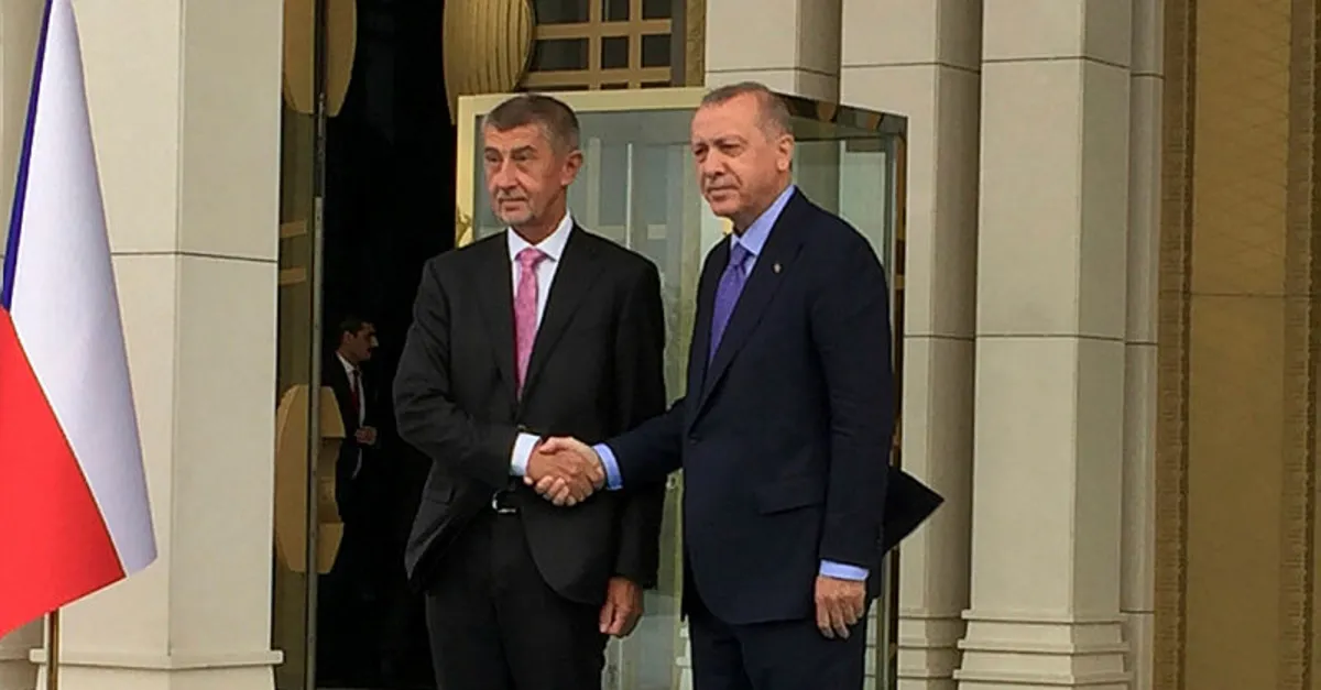 Çekya Başbakanı Ankara'da