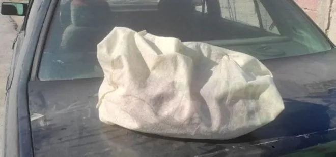 Konya’da dehşete düşüren olay! Aracın üzerine bırakılan bez torbadan bebek çıktı