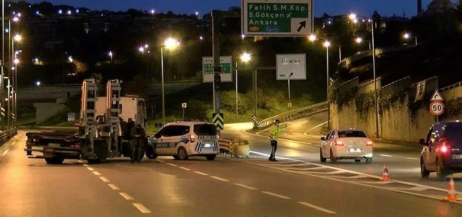 Son dakika: 15 Temmuz Şehitler Köprüsü çift yönlü trafiğe kapatıldı