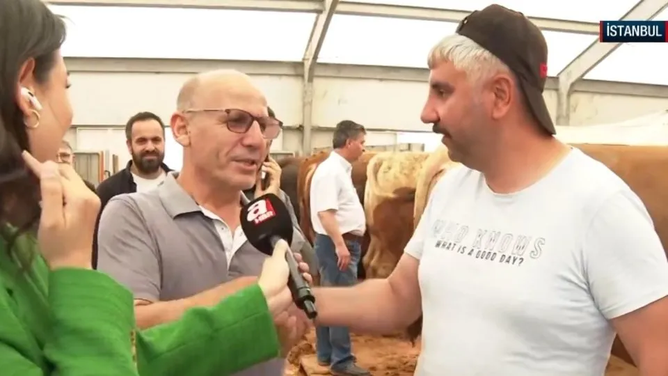 A Haber canlı yayınında kurban pazarlığı
