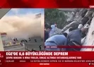 İzmirde deprem sonrası 8 katlı bina çöktü! 40 kişi...