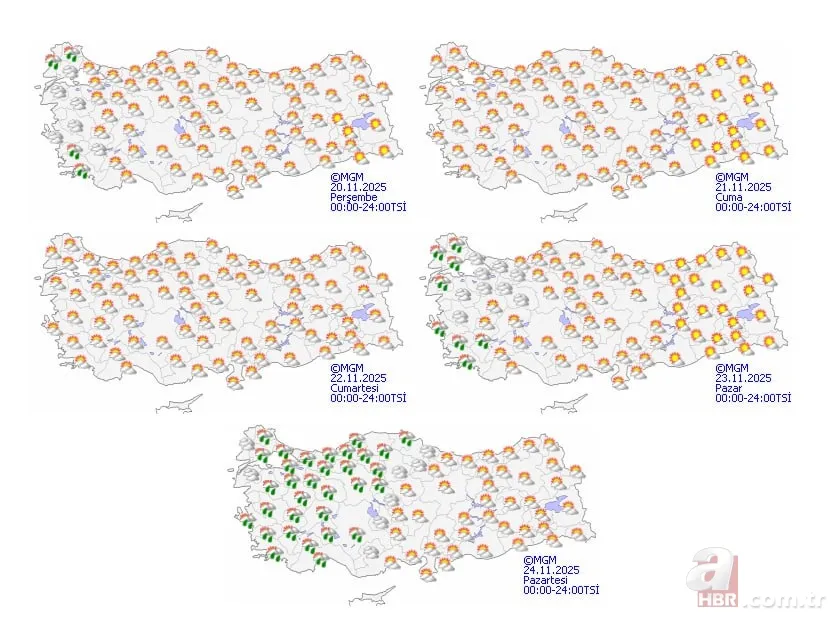 Lodos sonrası kış jet hızıyla gelecek! Hazırlıklı olun: 20 Kasım hava durumu raporu 8