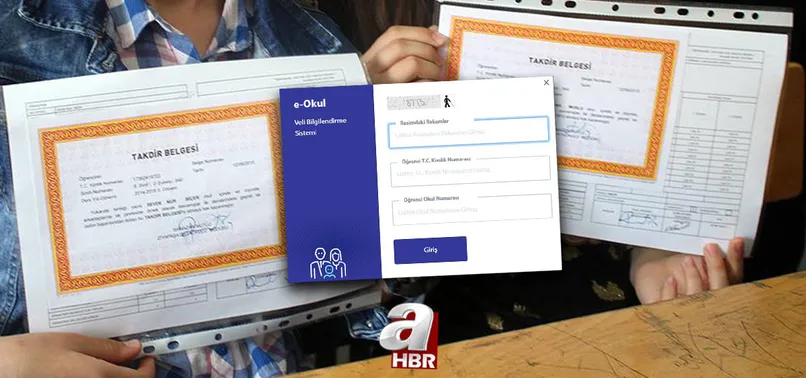 e-Okul VBS öğrenci girişi ekranı! 2020-2021 Karne notu, takdir ve teşekkür belgesi görüntüleme nasıl yapılır?
