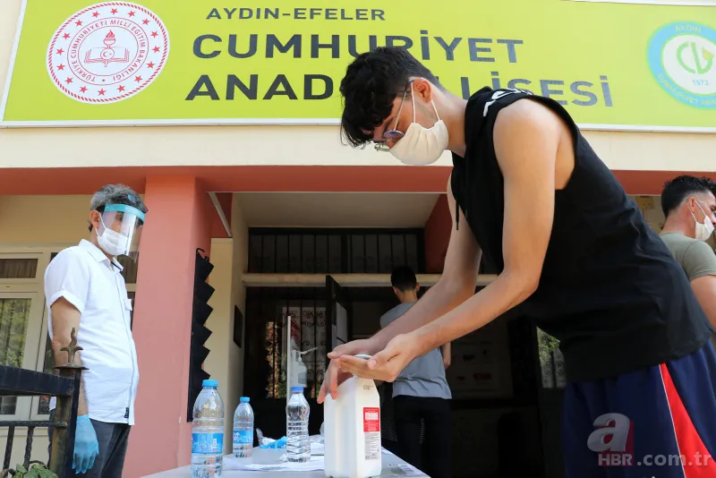 Koronavirüs gölgesinde YKS heyecanı! İlk oturum sona erdi 6