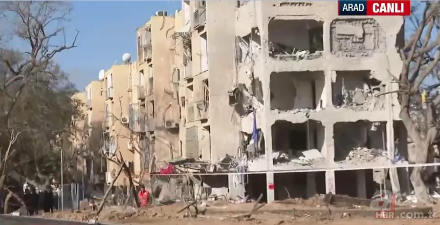 Demir Kubbe delik deşik! A Haber İsrail'deki yıkımı görüntüledi 8