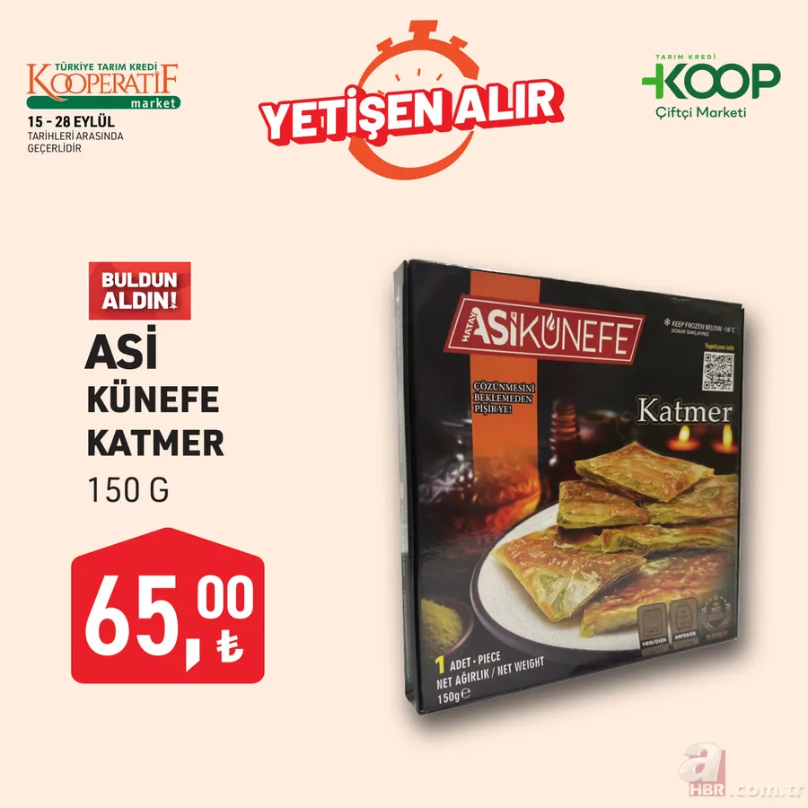 Tarım Kredi'de fiyatlar düştü: 16-22 Eylül kataloğunda yok yok! 3 kilo Gurme çay 579,90 TL, 32'li tuvalet kağıdı 139 TL... 7