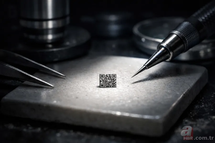 Gözle görülmesi imkansız! 1,977 mikrometrekarelik dünyanın en küçük QR kodu 6