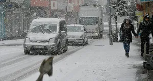 Ardahan’da yoğun kar ve tipi!