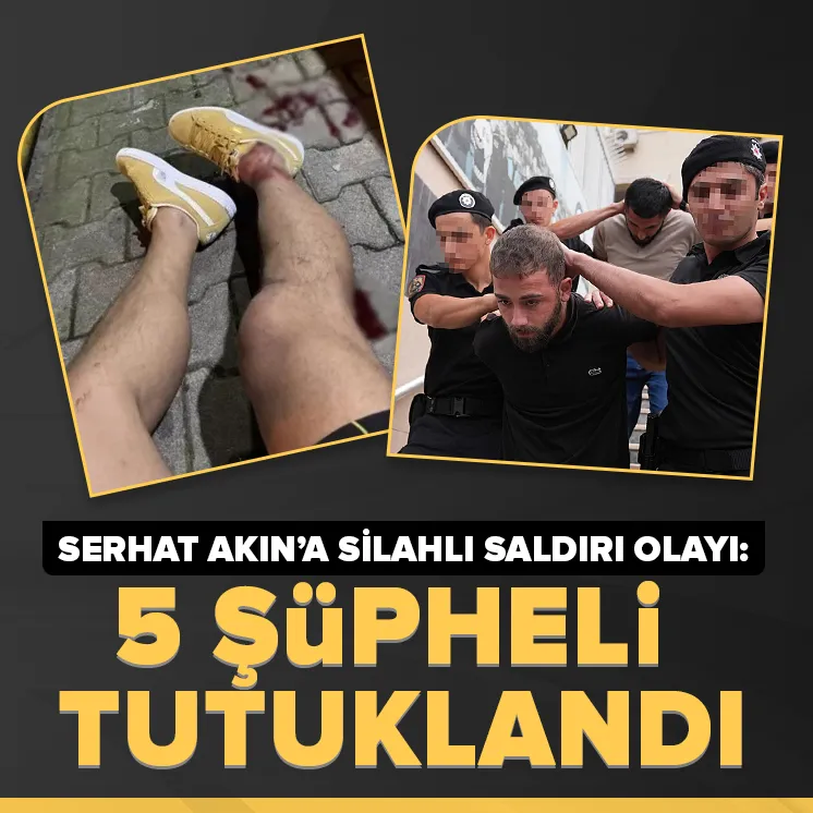 Akına silahlı saldırı: 5 şüpheli tutuklandı