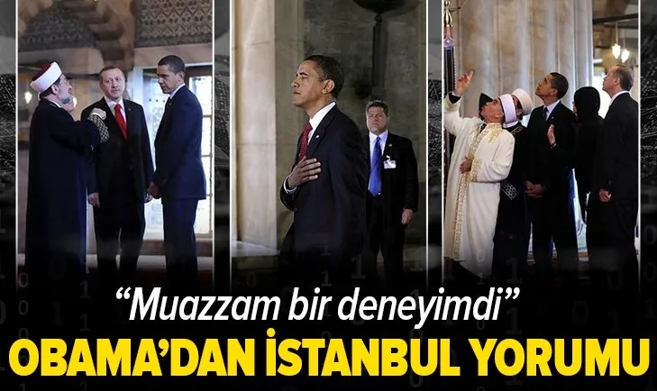 Eski ABD Başkanı Barack Obama’dan İstanbul yorumu: Muazzam bir deneyimdi