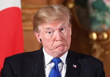 Trump'a şok! Göstericiler Washington'daki oteline...