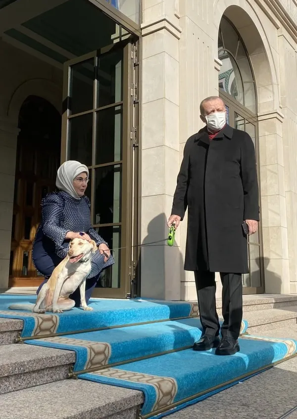 Başkan Erdoğan'ı her sabah mesaiye uğurluyor! Yürekleri ısıtan kare - 2