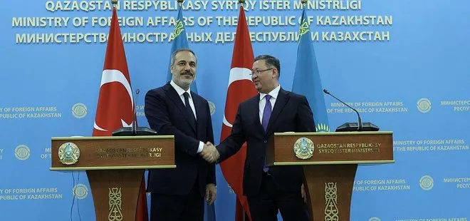 Dışişleri Bakanı Hakan Fidan Kazakistan’da: FETÖ’ye karşı atılacak adımları konuştuk