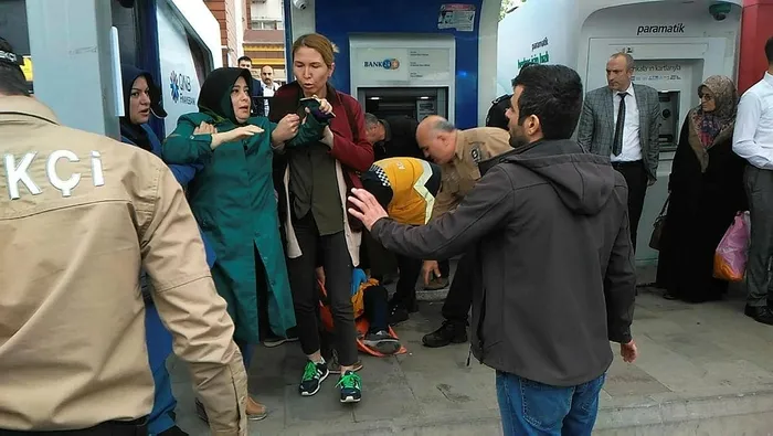 Samsun'da dehşet dolu anlar! ATM sırasında silahlı saldırı - 2