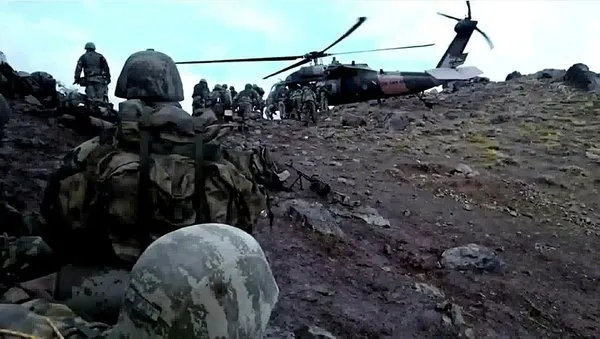 Son dakika: Gara'da PKK'nın kalbi sökülüyor! Örgütün haberleşme ağı çökertildi - 1