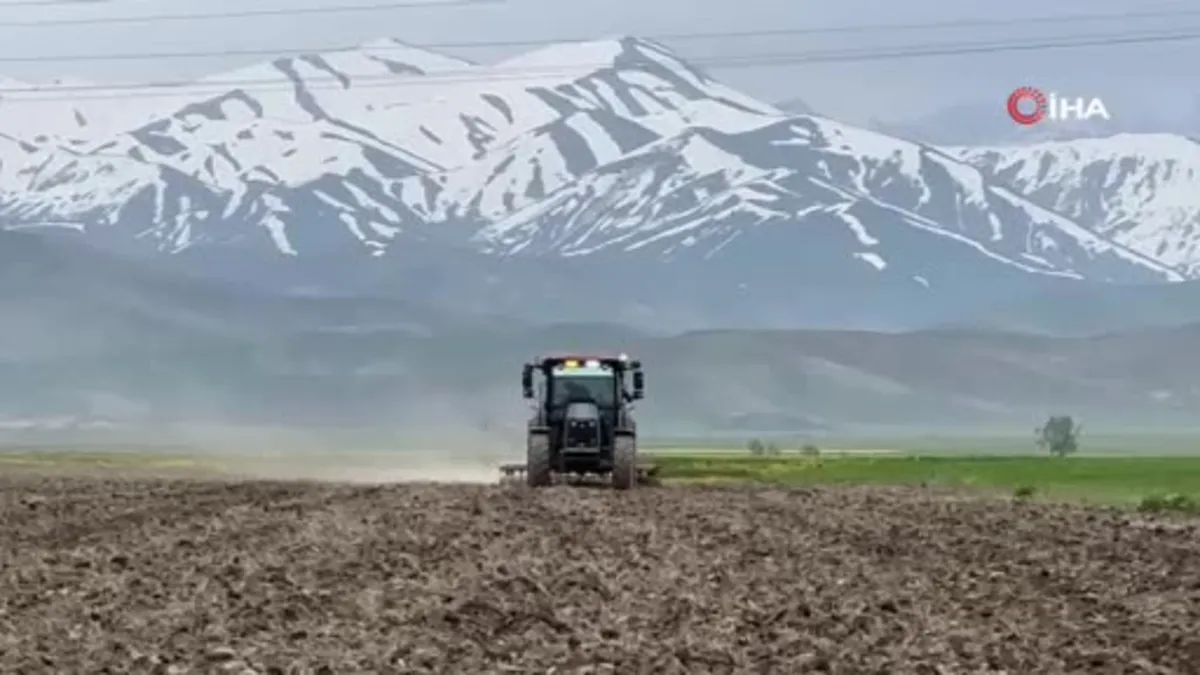 Hakkari Yüksekova’da ekim mesaisi başladı