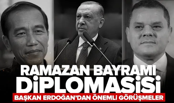 Başkan Erdoğan, Joko Widodo ve Abdülhamid Dibeybe ile görüştü
