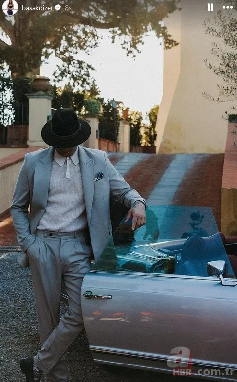 "Resmen film karesi gibi" Başak Dizer ve Kıvanç Tatlıtuğ'dan İtalya'da nostaljik pozlar 10