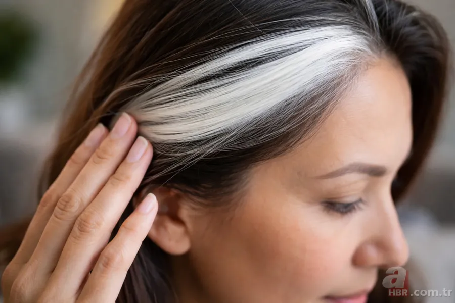 Saçınızda aniden çıkan beyaz tutamın sırrı: Poliozis nedir, neden olur? 5