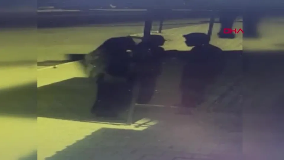 Dehşete düşüren görüntü! Tartıştığı eşine böyle kafa attı