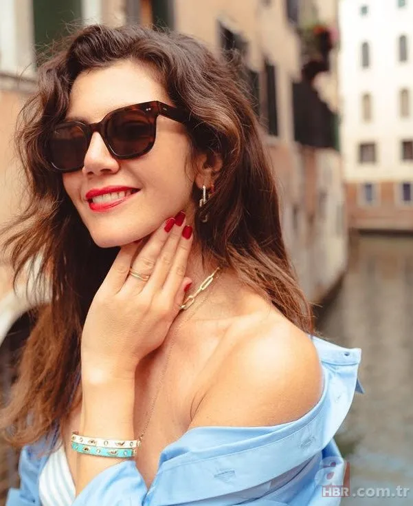 Gökçe Bahadır’ın Venedik pozları sosyal medyayı salladı! Güzelliğiyle hayran bıraktı