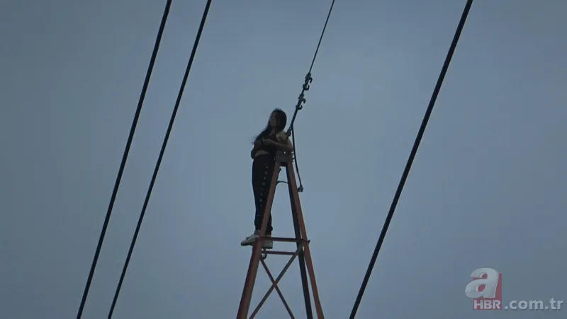 Mesajına cevap gelmeyince deliye döndü! Çareyi 40 metre yükseğe çıkmakta buldu: Ekipler harekete geçti 6