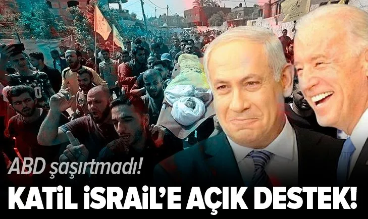 Son dakika: ABD'nin katil İsrail'e desteği devam ediyor!