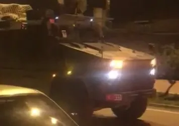 Suriye sınırına askeri sevkiyat