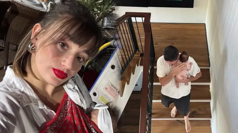 Gizem Karaca minik kızıyla paylaştı! "Son 3 ayımız"