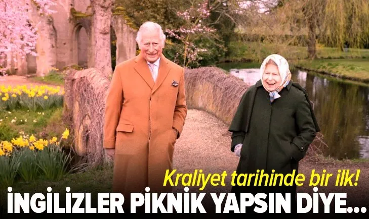 Kraliyet tarihinde bir ilk! Buckingham Sarayı'nın bahçesini piknik için halka açtı