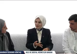 Bakan Göktaş yeni evli çiftin konuğu oldu